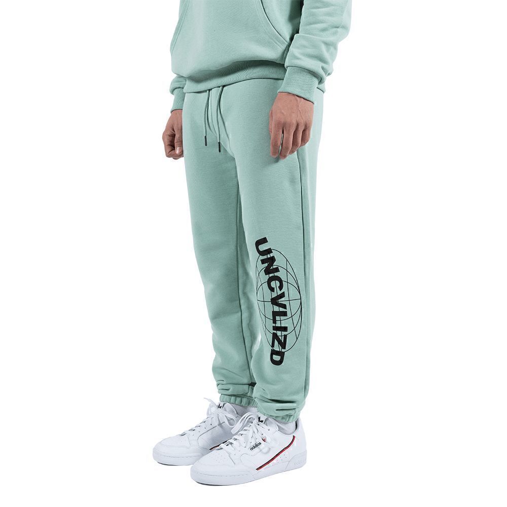 Globe Sweatpants- Mint Size Medium